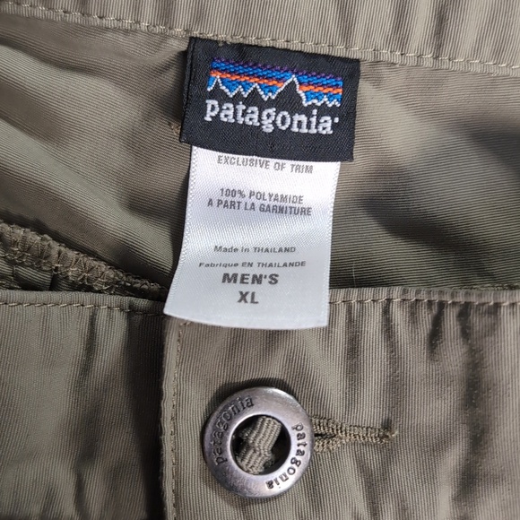 Vintage Patagonia GI III Pants Size XL in 'Ska Khaki' (Light Olive Green) Hiking - Picture 3 of 11
